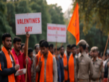 Valentine's Day faces resistance in Patna; authorities tighten security | Valentine's Day faces resistance in Patna; authorities tighten security Valentine's Day faces resistance in Patna; authorities tighten security | Valentine's Day faces resistance in Patna; authorities tighten security