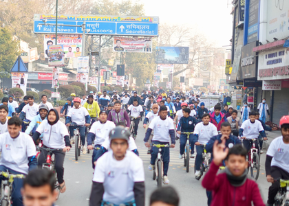 Fit India Sundays on Cycle draws thousands nationwide, marks 61st edition with grand celebration in Dehradun | Fit India Sundays on Cycle draws thousands nationwide, marks 61st edition with grand celebration in Dehradun Fit India Sundays on Cycle draws thousands nationwide, marks 61st edition with grand celebration in Dehradun | Fit India Sundays on Cycle draws thousands nationwide, marks 61st edition with grand celebration in Dehradun