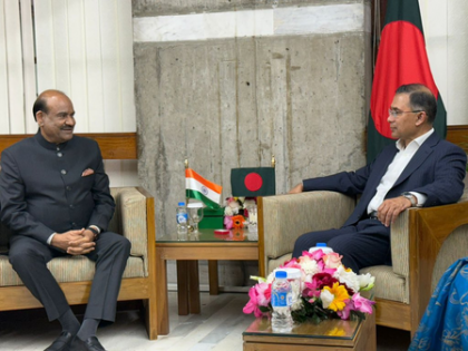 Lok Sabha Speaker Om Birla meets new Bangladesh PM, invites him to visit India | Lok Sabha Speaker Om Birla meets new Bangladesh PM, invites him to visit India Lok Sabha Speaker Om Birla meets new Bangladesh PM, invites him to visit India | Lok Sabha Speaker Om Birla meets new Bangladesh PM, invites him to visit India