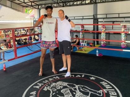 Babil Khan trains in Muay Thai in Thailand for an upcoming project | Babil Khan trains in Muay Thai in Thailand for an upcoming project Babil Khan trains in Muay Thai in Thailand for an upcoming project | Babil Khan trains in Muay Thai in Thailand for an upcoming project