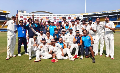 'Satisfying feeling, I can't express it in words': BCCI chief Manhas hails J&K's historic entry into Ranji Trophy final | 'Satisfying feeling, I can't express it in words': BCCI chief Manhas hails J&K's historic entry into Ranji Trophy final 'Satisfying feeling, I can't express it in words': BCCI chief Manhas hails J&K's historic entry into Ranji Trophy final | 'Satisfying feeling, I can't express it in words': BCCI chief Manhas hails J&K's historic entry into Ranji Trophy final