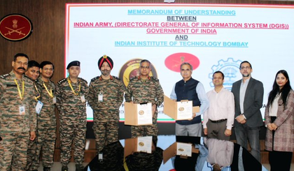 Indian Army, IIT Bombay formalise MoU for research, software | Indian Army, IIT Bombay formalise MoU for research, software Indian Army, IIT Bombay formalise MoU for research, software | Indian Army, IIT Bombay formalise MoU for research, software