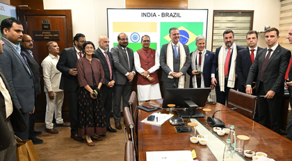India, Brazil to deepen ties in agriculture and allied sectors | India, Brazil to deepen ties in agriculture and allied sectors India, Brazil to deepen ties in agriculture and allied sectors | India, Brazil to deepen ties in agriculture and allied sectors