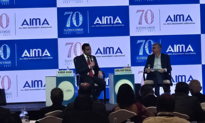 Business leadership is built by people and values: Karan Adani | Business leadership is built by people and values: Karan Adani Business leadership is built by people and values: Karan Adani | Business leadership is built by people and values: Karan Adani