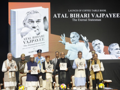 Vice Prez Radhakrishnan releases book on Atal Bihari Vajpayee, recalls personal association | Vice Prez Radhakrishnan releases book on Atal Bihari Vajpayee, recalls personal association Vice Prez Radhakrishnan releases book on Atal Bihari Vajpayee, recalls personal association | Vice Prez Radhakrishnan releases book on Atal Bihari Vajpayee, recalls personal association