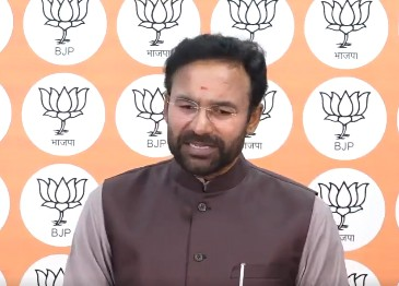 Congress murdering democracy in Telangana, alleges G. Kishan Reddy | Congress murdering democracy in Telangana, alleges G. Kishan Reddy Congress murdering democracy in Telangana, alleges G. Kishan Reddy | Congress murdering democracy in Telangana, alleges G. Kishan Reddy