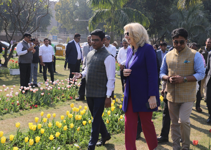NDMC Chairman Keshav Chandra inaugurates Tulip festival | NDMC Chairman Keshav Chandra inaugurates Tulip festival NDMC Chairman Keshav Chandra inaugurates Tulip festival | NDMC Chairman Keshav Chandra inaugurates Tulip festival