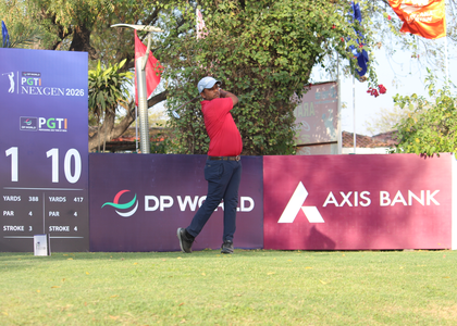 PGTI NexGen 2026: Chahal, Raghuvanshi, Santosh Kumar in joint three-way lead on Day One | PGTI NexGen 2026: Chahal, Raghuvanshi, Santosh Kumar in joint three-way lead on Day One