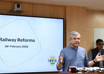 Vaishnaw launches Rail Tech Policy for innovators, digital system for Railway Claims Tribunal | Vaishnaw launches Rail Tech Policy for innovators, digital system for Railway Claims Tribunal Vaishnaw launches Rail Tech Policy for innovators, digital system for Railway Claims Tribunal | Vaishnaw launches Rail Tech Policy for innovators, digital system for Railway Claims Tribunal