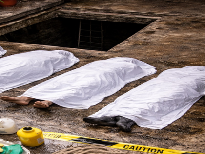 Three die of suffocation while cleaning water sump in Bengaluru | Three die of suffocation while cleaning water sump in Bengaluru Three die of suffocation while cleaning water sump in Bengaluru | Three die of suffocation while cleaning water sump in Bengaluru