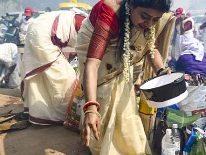 Post Pongala waste row turns into a CPI(M) and BJP standoff | Post Pongala waste row turns into a CPI(M) and BJP standoff Post Pongala waste row turns into a CPI(M) and BJP standoff | Post Pongala waste row turns into a CPI(M) and BJP standoff