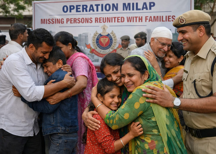 Operation Milap: Delhi Police reunited 118 missing persons with their families in February | Operation Milap: Delhi Police reunited 118 missing persons with their families in February Operation Milap: Delhi Police reunited 118 missing persons with their families in February | Operation Milap: Delhi Police reunited 118 missing persons with their families in February