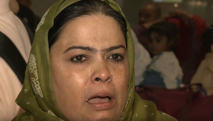 Emotional scenes at Ahmedabad Airport as passengers return from Jeddah amid West Asia crisis | Emotional scenes at Ahmedabad Airport as passengers return from Jeddah amid West Asia crisis Emotional scenes at Ahmedabad Airport as passengers return from Jeddah amid West Asia crisis | Emotional scenes at Ahmedabad Airport as passengers return from Jeddah amid West Asia crisis