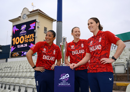 100-Day countdown begins for ICC Women's T20 WC as iconic venues light up scoreboards 100-Day countdown begins for ICC Women's T20 WC as iconic venues light up scoreboards