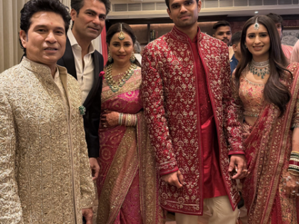Kaif attends 'Arjun & Saaniya’s big day', congratulates Tendulkar family | Kaif attends 'Arjun & Saaniya’s big day', congratulates Tendulkar family Kaif attends 'Arjun & Saaniya’s big day', congratulates Tendulkar family | Kaif attends 'Arjun & Saaniya’s big day', congratulates Tendulkar family