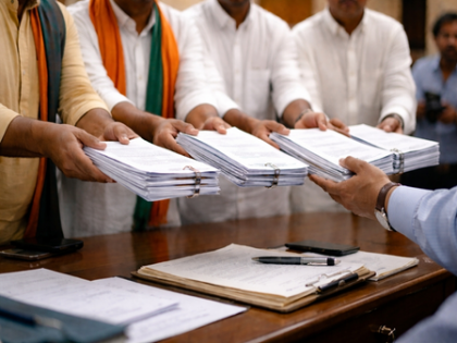 Three candidates file nominations for two Rajya Sabha seats in Haryana | Three candidates file nominations for two Rajya Sabha seats in Haryana Three candidates file nominations for two Rajya Sabha seats in Haryana | Three candidates file nominations for two Rajya Sabha seats in Haryana