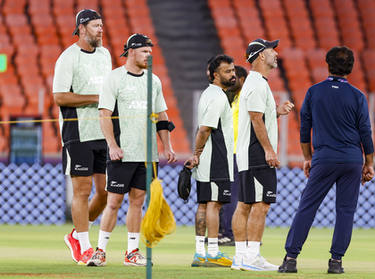 T20 WC: New Zealand will be at their best regardless of soil used for Ahmedabad pitch, says Doull | T20 WC: New Zealand will be at their best regardless of soil used for Ahmedabad pitch, says Doull T20 WC: New Zealand will be at their best regardless of soil used for Ahmedabad pitch, says Doull | T20 WC: New Zealand will be at their best regardless of soil used for Ahmedabad pitch, says Doull