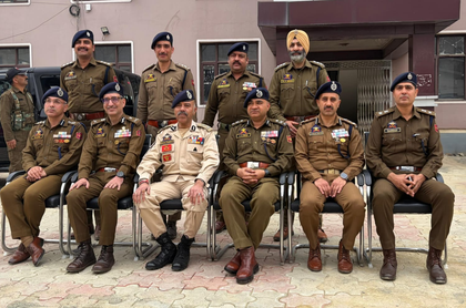 J&K DGP reviews anti-terrorist operations, law and order in Awantipora police district | J&K DGP reviews anti-terrorist operations, law and order in Awantipora police district J&K DGP reviews anti-terrorist operations, law and order in Awantipora police district | J&K DGP reviews anti-terrorist operations, law and order in Awantipora police district
