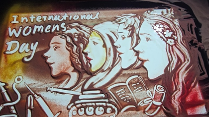 Inspiring sand animation by Puri artist celebrates International Women’s Day | Inspiring sand animation by Puri artist celebrates International Women’s Day Inspiring sand animation by Puri artist celebrates International Women’s Day | Inspiring sand animation by Puri artist celebrates International Women’s Day