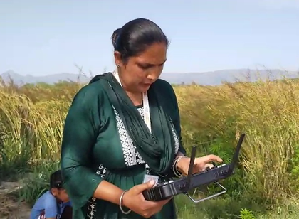 Punjab: Woman's drone exploits in farm, inspires fellow villagers to turn 'Drone Didi' | Punjab: Woman's drone exploits in farm, inspires fellow villagers to turn 'Drone Didi' Punjab: Woman's drone exploits in farm, inspires fellow villagers to turn 'Drone Didi' | Punjab: Woman's drone exploits in farm, inspires fellow villagers to turn 'Drone Didi'