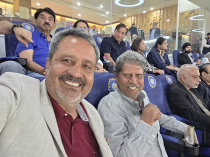 T20 WC: PGTI president Kapil Dev attends final in Ahmedabad | T20 WC: PGTI president Kapil Dev attends final in Ahmedabad T20 WC: PGTI president Kapil Dev attends final in Ahmedabad | T20 WC: PGTI president Kapil Dev attends final in Ahmedabad