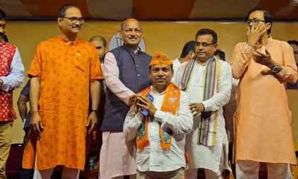 Odisha: Day after resigning from BJD, former MP Rabindra Kumar Jena joins BJP | Odisha: Day after resigning from BJD, former MP Rabindra Kumar Jena joins BJP Odisha: Day after resigning from BJD, former MP Rabindra Kumar Jena joins BJP | Odisha: Day after resigning from BJD, former MP Rabindra Kumar Jena joins BJP