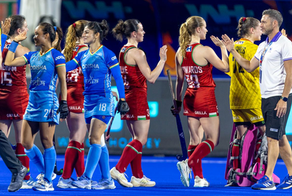 Hockey WC Qualifiers: Navneet Kaur's hat-trick powers India to 4–1 win over Wales | Hockey WC Qualifiers: Navneet Kaur's hat-trick powers India to 4–1 win over Wales Hockey WC Qualifiers: Navneet Kaur's hat-trick powers India to 4–1 win over Wales | Hockey WC Qualifiers: Navneet Kaur's hat-trick powers India to 4–1 win over Wales