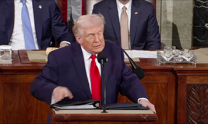 Trump flaunts White House revamp, AI push | Trump flaunts White House revamp, AI push Trump flaunts White House revamp, AI push | Trump flaunts White House revamp, AI push