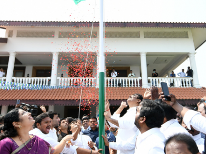 YSR Congress stands for value-based politics, says Jagan on party's formation day | YSR Congress stands for value-based politics, says Jagan on party's formation day