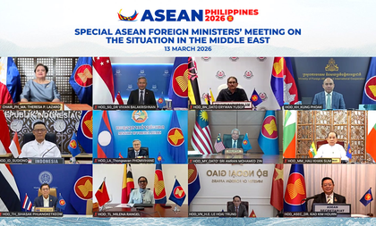 ASEAN FMs discuss implications of Middle East conflict | ASEAN FMs discuss implications of Middle East conflict ASEAN FMs discuss implications of Middle East conflict | ASEAN FMs discuss implications of Middle East conflict