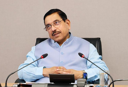 Pralhad Joshi denies shortage of petrol and LPG; accuses K'taka govt of misleading people Pralhad Joshi denies shortage of petrol and LPG; accuses K'taka govt of misleading people