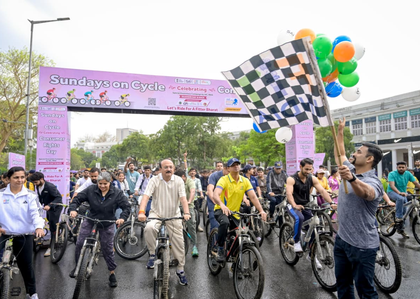 65th edition of Fit India Sundays on Cycle takes place in more than 5000 locations | 65th edition of Fit India Sundays on Cycle takes place in more than 5000 locations 65th edition of Fit India Sundays on Cycle takes place in more than 5000 locations | 65th edition of Fit India Sundays on Cycle takes place in more than 5000 locations