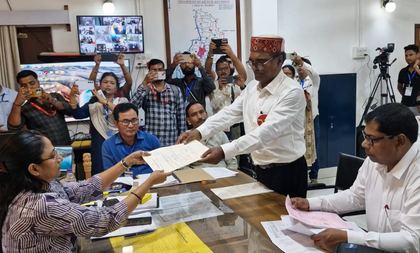 Multi-cornered contest set for April 9 bypoll in Tripura | Multi-cornered contest set for April 9 bypoll in Tripura Multi-cornered contest set for April 9 bypoll in Tripura | Multi-cornered contest set for April 9 bypoll in Tripura