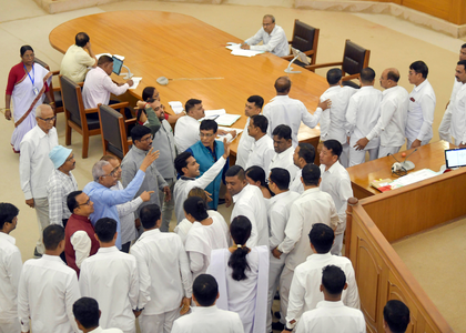 Tripura: Oppn walkouts over bills for three new private universities | Tripura: Oppn walkouts over bills for three new private universities Tripura: Oppn walkouts over bills for three new private universities | Tripura: Oppn walkouts over bills for three new private universities