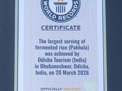 Odisha tourism achieves Guinness record for largest serving of 'Pakhala', CM Majhi hails feat | Odisha tourism achieves Guinness record for largest serving of 'Pakhala', CM Majhi hails feat Odisha tourism achieves Guinness record for largest serving of 'Pakhala', CM Majhi hails feat | Odisha tourism achieves Guinness record for largest serving of 'Pakhala', CM Majhi hails feat
