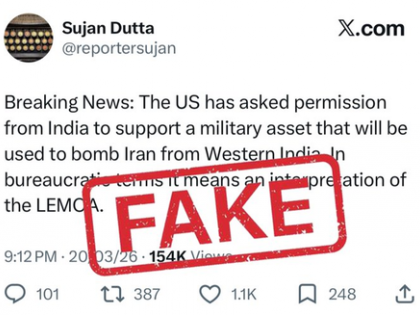 Govt debunks claims of US seeking Delhi's nod to use Indian territory for Iran strikes | Govt debunks claims of US seeking Delhi's nod to use Indian territory for Iran strikes Govt debunks claims of US seeking Delhi's nod to use Indian territory for Iran strikes | Govt debunks claims of US seeking Delhi's nod to use Indian territory for Iran strikes