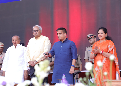 Gujarat Dy CM launches Rs 538 crore projects in Vadodara​ | Gujarat Dy CM launches Rs 538 crore projects in Vadodara​