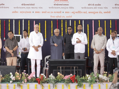 Gujarat CM unveils Rs 707 cr-worth development projects in Amreli; highlights rural infra push | Gujarat CM unveils Rs 707 cr-worth development projects in Amreli; highlights rural infra push Gujarat CM unveils Rs 707 cr-worth development projects in Amreli; highlights rural infra push | Gujarat CM unveils Rs 707 cr-worth development projects in Amreli; highlights rural infra push