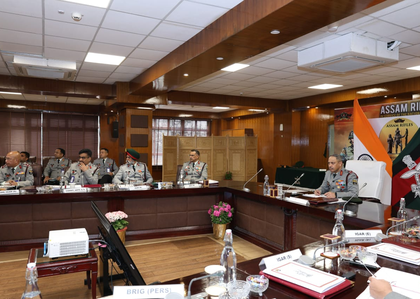 Assam Rifles DG calls for vigil along India-Myanmar border and Kashmir Valley | Assam Rifles DG calls for vigil along India-Myanmar border and Kashmir Valley Assam Rifles DG calls for vigil along India-Myanmar border and Kashmir Valley | Assam Rifles DG calls for vigil along India-Myanmar border and Kashmir Valley