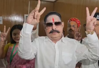 Bihar: Anant Singh conducts roadshow, reiterates not to contest polls in future | Bihar: Anant Singh conducts roadshow, reiterates not to contest polls in future Bihar: Anant Singh conducts roadshow, reiterates not to contest polls in future | Bihar: Anant Singh conducts roadshow, reiterates not to contest polls in future