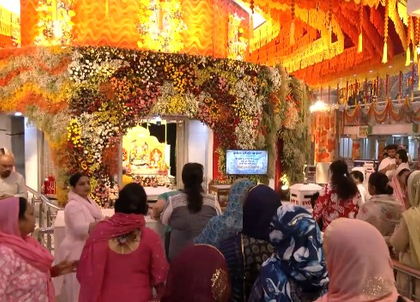 Devotees throng temples across India on seventh day of Chaitra Navratri | Devotees throng temples across India on seventh day of Chaitra Navratri Devotees throng temples across India on seventh day of Chaitra Navratri | Devotees throng temples across India on seventh day of Chaitra Navratri