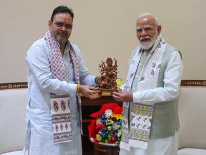 Raj CM Bhajan Lal Sharma meets PM Modi, second meeting in a month | Raj CM Bhajan Lal Sharma meets PM Modi, second meeting in a month Raj CM Bhajan Lal Sharma meets PM Modi, second meeting in a month | Raj CM Bhajan Lal Sharma meets PM Modi, second meeting in a month