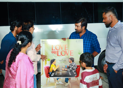 Vijay Sethupathi releases first look of Pavish-starrer ‘Love Oh Love’