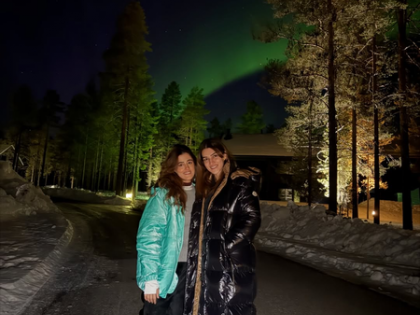 Kriti Sanon enjoys Northern lights as she joins Nupur Sanon & Stebin Ben on their Finland getaway