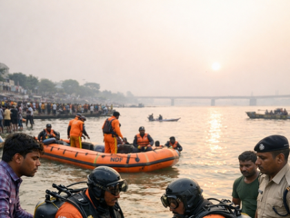 Patna: Three youths swept away in Ganga, search on for one | Patna: Three youths swept away in Ganga, search on for one Patna: Three youths swept away in Ganga, search on for one | Patna: Three youths swept away in Ganga, search on for one