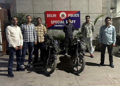 Seven juveniles held in Delhi for bike jacking; three stolen motorcycles recovered | Seven juveniles held in Delhi for bike jacking; three stolen motorcycles recovered