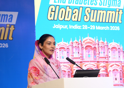Rajasthan: Padmaja Kumari Parmar urges an end to diabetes stigma | Rajasthan: Padmaja Kumari Parmar urges an end to diabetes stigma Rajasthan: Padmaja Kumari Parmar urges an end to diabetes stigma | Rajasthan: Padmaja Kumari Parmar urges an end to diabetes stigma