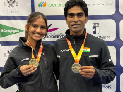 Spanish Para Badminton International 2026: Pramod Bhagat leads India’s charge with one gold and two silvers | Spanish Para Badminton International 2026: Pramod Bhagat leads India’s charge with one gold and two silvers Spanish Para Badminton International 2026: Pramod Bhagat leads India’s charge with one gold and two silvers | Spanish Para Badminton International 2026: Pramod Bhagat leads India’s charge with one gold and two silvers