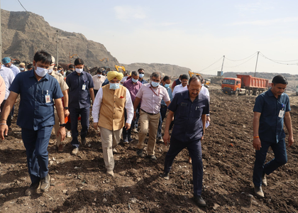 Delhi L-G Sandhu reviews Bhalswa landfill, pushes for faster bioremediation, waste segregation | Delhi L-G Sandhu reviews Bhalswa landfill, pushes for faster bioremediation, waste segregation Delhi L-G Sandhu reviews Bhalswa landfill, pushes for faster bioremediation, waste segregation | Delhi L-G Sandhu reviews Bhalswa landfill, pushes for faster bioremediation, waste segregation