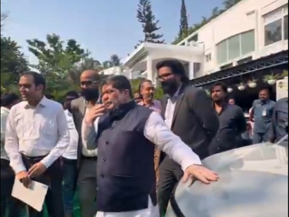 Telangana's EV push: Transport Minister arrives at Assembly in electric car | Telangana's EV push: Transport Minister arrives at Assembly in electric car Telangana's EV push: Transport Minister arrives at Assembly in electric car | Telangana's EV push: Transport Minister arrives at Assembly in electric car
